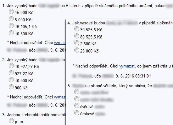 jsou realizovány jako online PC odpovědníky Ihned po uložení testu student ví, jaká je přibližně úroveň jeho znalostí Poznámkové bloky jsou využity k