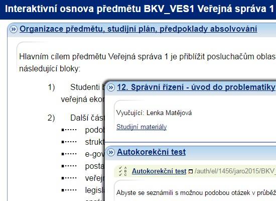 Veřejná správa 1 Ing Svatava Nunvářová, PhD Ing Irena Václavková, PhD doc Ing David Špaček, PhD Mgr Ing Lenka Matějová, PhD http://elportalcz/katalog/esf/bkv_ves1