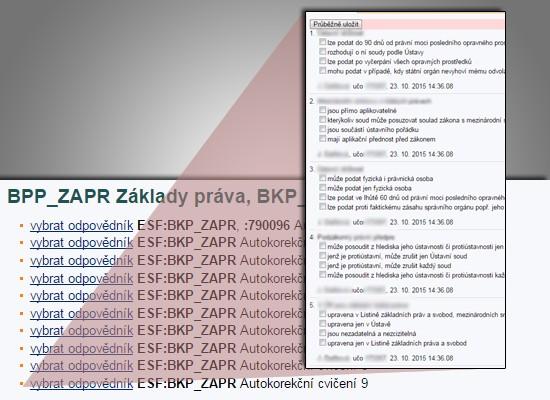 funguje jako kompletní informační rozcestník předmětu Studenti dostávají informace o průběhu semestru, požadavcích na zakončení kurzu a tématech seminárních prací Z osnovy vedou