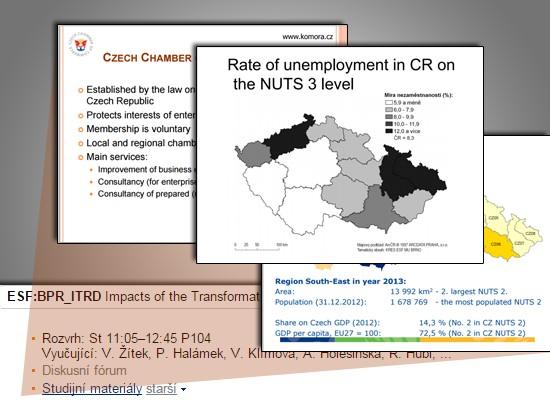 Impacts of the Transformation on the Regional Development in the Czech Republic doc Ing Vladimír Žítek, PhD Mgr Richard Hubl Ing Petr Halámek, PhD Ing Bc Andrea Holešinská, PhD Ing Viktorie