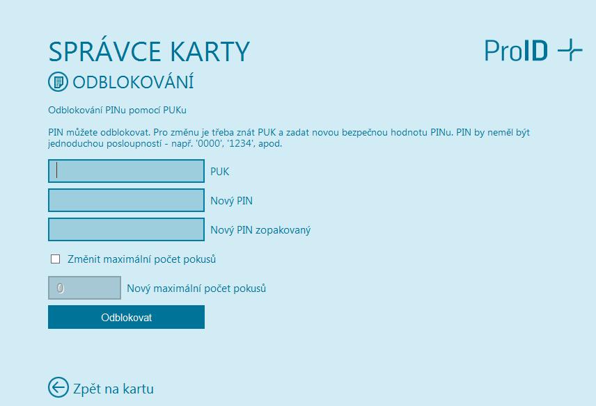 7.2. Export do souboru Dle typu objektu vyexportuje samotný certifikát nebo veřejný klíč z čipové karty do souboru. 7.3.