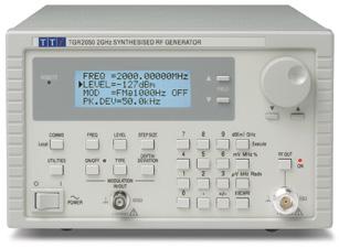 Funkční, programovatelné a signální generátory TGR2050 Série TGA12100 Frekvenční rozsah: 10 Hz až 2000 MHz Amplituda: -127 dbm až +7 dbm Kanály: 1 F 11, A 11 - fázová modulace Paměť pro 9