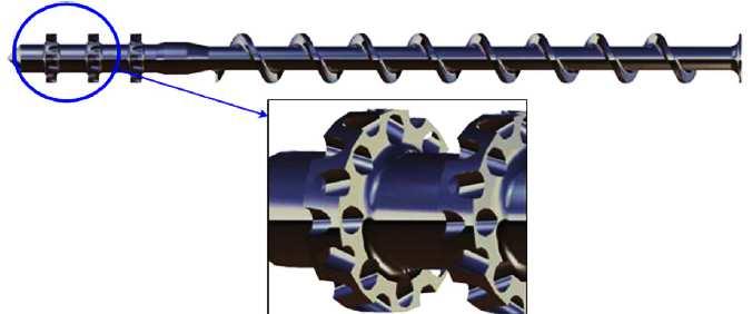 3.8 Stav vědy a technologie Extrudery:optimalizace geometrie šneku, mísící zóny: větší výkon a