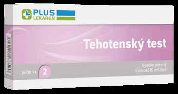 TEHOTENSKÉ TESTY 20 Tehotenský test 2 ks Vysoko presný IVD (in vitro diagnostikum