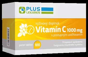 VITAMÍNY A MINERÁLY imunita 5 Vitamín C 500 mg 60 cps S