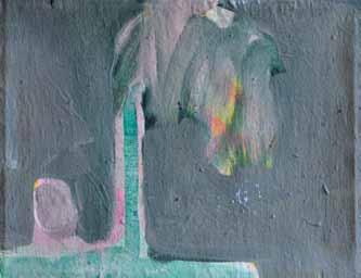 104. Pavel Matyska (1977) Zelená noc akryl, plátno,