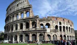 ŘÍM 7 Téměř 3 000 let historie, slavné antické památky od Kolosea po Forum Romanum, starověká architektura, skvělé galerie a muzea. PROGRAM ZÁJEZDU 1. den Přílet do Říma, transfer do hotelu.