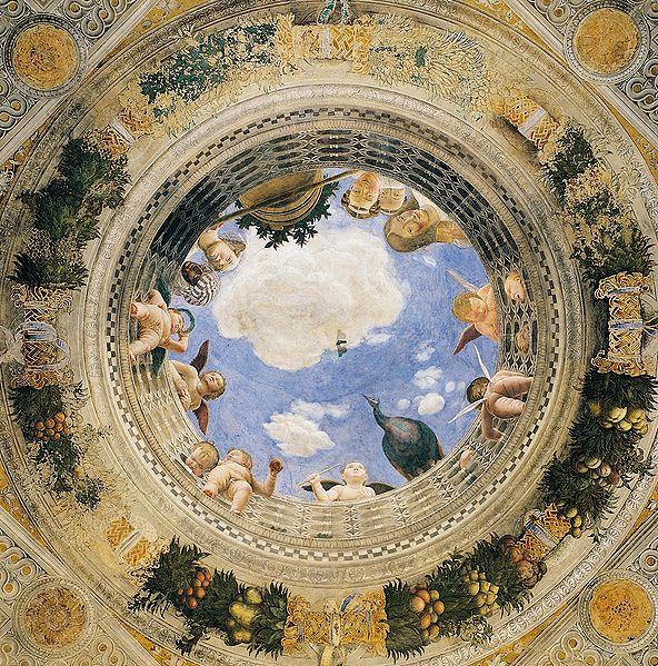 Kapitola 3. Renesance 33 Obrázek 3.15: Oculus v Camera degli Sposi. Leonardo da Vinci (1452 1519) Leonardo da Vinci se narodil ve vesničce Vinci nedaleko Florencie.