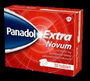 ASPIRIN C Panadol Extra Novum PARALEN 500 20 šumivých tablet 500 mg, 30 tablet 24 tablet Před použitím si pozorně přečtěte příbalovou informaci.