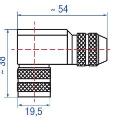 0,75 mm 2 Kontakty: CuZn Kabel: 4 8 mm Kryt: GD-Zn, Ni / IP68 Připojení: Šroubovací, max.