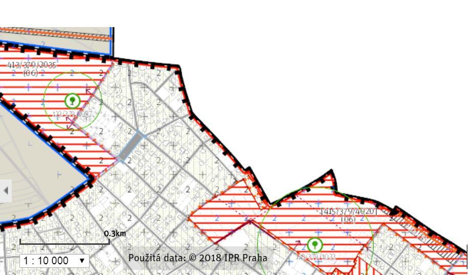 2018 návrh Metropolitního plánu Klánovická spojka Návrh MČ Klánovice: