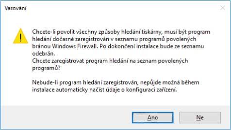 [Ne]: Komunikace je omezena pouze na protokol TCP/IP.