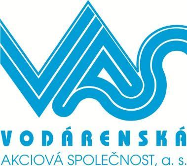 VODÁRENSKÁ AKCIOVÁ SPOLEČNOST, a.s. sídlo: Soběšická 820/156, Lesná, 638 00 Brno Vodohospodářské laboratoře, Pracoviště Brno Soběšická 151, Lesná, 638 00 Brno, tel: 545 532 442 Zkušební laboratoř č.