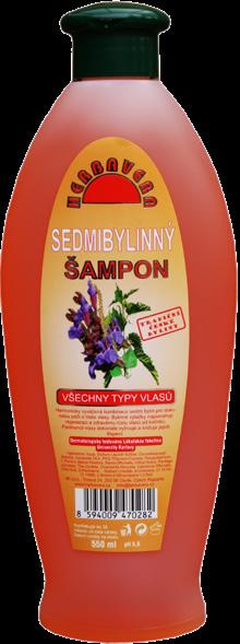 šampon, 550 ml, vybrané