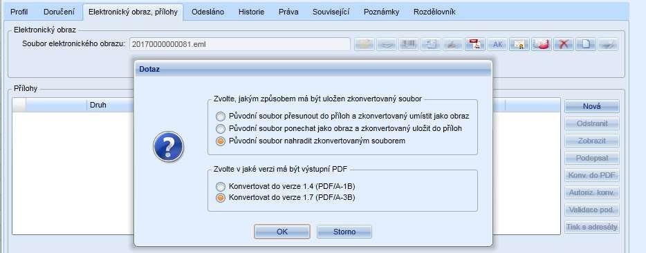 Ddatek k manuálu verze 1.30 14. Spisvé znaky hledání Na frmuláři Spisvé znaky, ve filtru Ppis, je nvě mžné vyhledávat spisvé znaky dle perátru Obsahuje. 15.