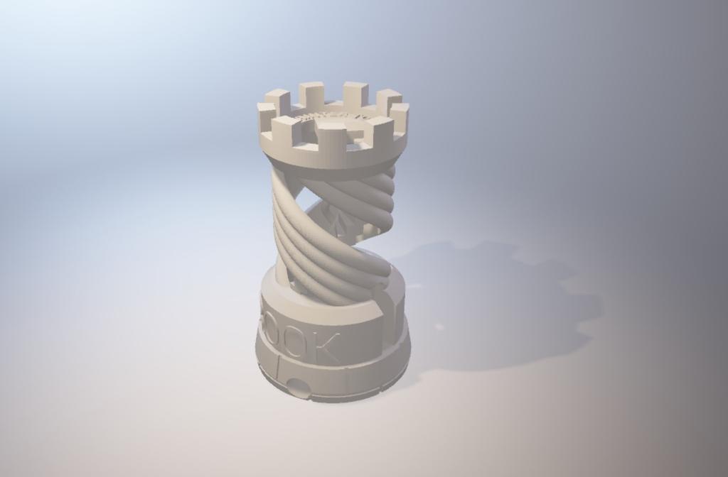 4. 3D model Rook testovací věž (Make, 2014) dále značený HB4 a značení fyzických objektů odvozených od tohoto 3D modelu jsou předmětem kapitoly 4.1.1.4 FYZICKÉ OBJEKTY - HYPOTÉZA HB Odkaz ke stažení původního souboru je k dispozici v příloze číslo 2.