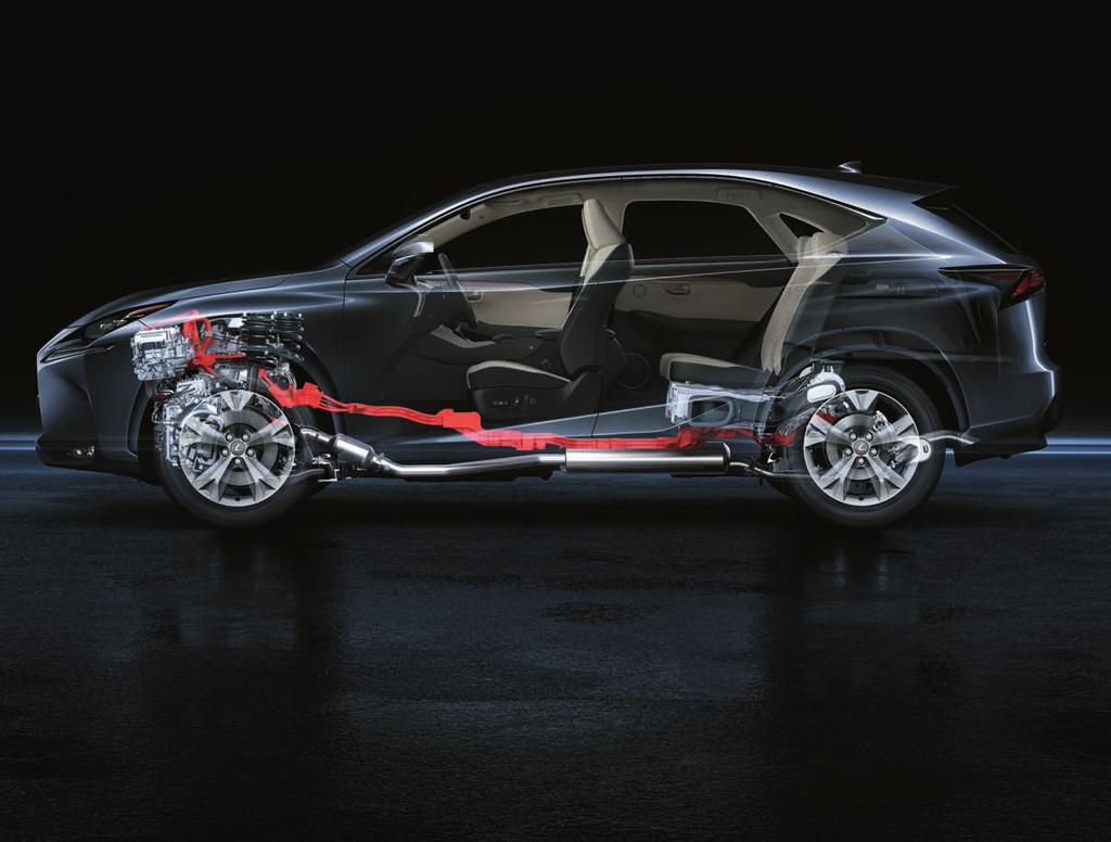 PLNĚ HYBRIDNÍ TECHNOLOGIE Lexus se stal v roce 2004 prvním prémiovým výrobcem, který přivedl plně hybridní technologii k dokonalosti.