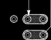 I 7 ALLACCIAMENTO PER MOTORE MONOFASE La disposizione delle barrette dei morsetti determina il senso di rotazione del motore monofase. Per l allacciamento bisogna: 7.