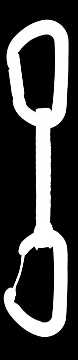 samovolnému pootevření Gumová vložka Biner Fix drží spodní karabinu ve správné poloze PEVNOST: 24 kn 9 kn 9 kn PRŮCHODNOST (STRAIGHT): 16 mm