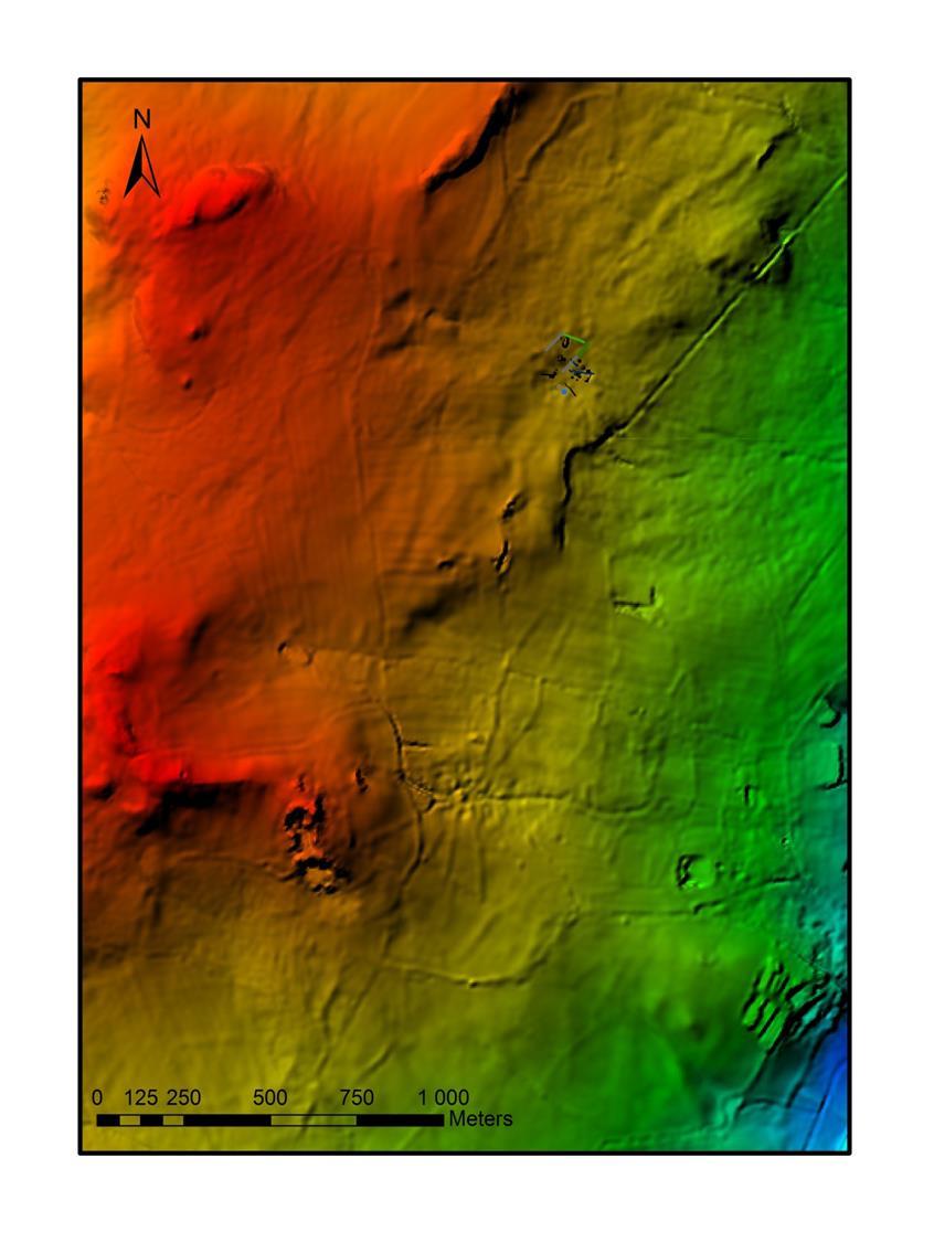 Obr. 9: Model svažitosti terénu