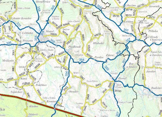 4. Nároky na dopravní a jinou infrastrukturu Farm Projekt Komunikační napojení Přístup na farmu je možný skrze účelové komunikace s napojením na III/35524 a III/35833.