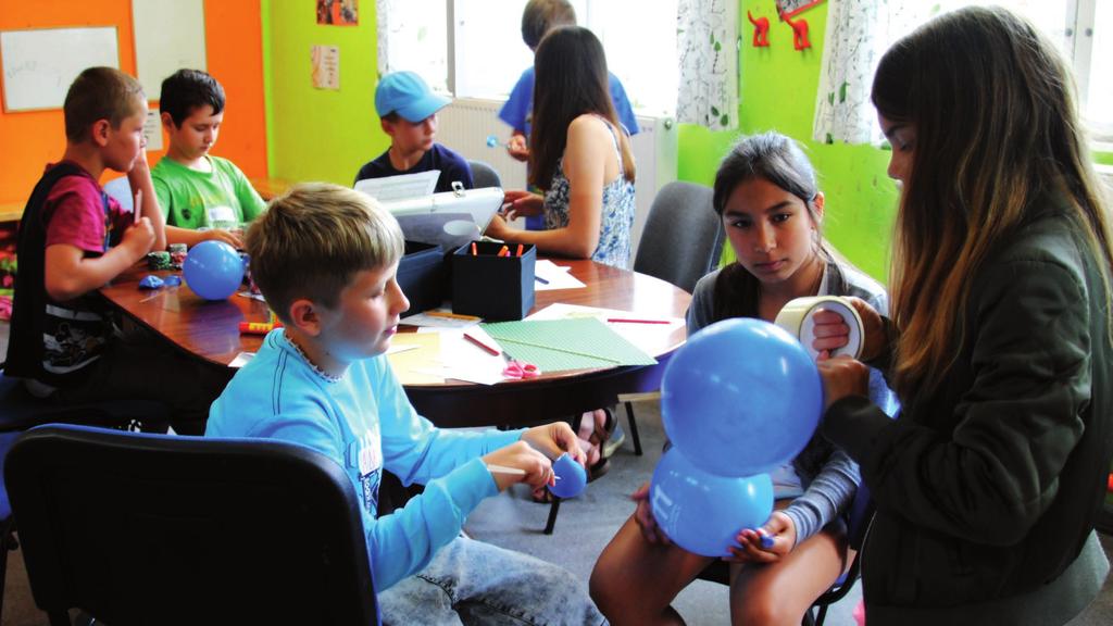 Klientka, 13 let: KLUBÍK je pro mě důležitý, protože jsem tady poznala fajn lidi, např. pracovníky Terku a Gabču atd.