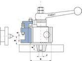 Rychle vyměnitelný držák nože pro soustruhy přesná výroba díky vysoké přesnosti opakování a přesnosti najetí (0,005 ) rozmanité možnosti výroby ( nástrojových poloh, možnost dělení 9 ) rychlé