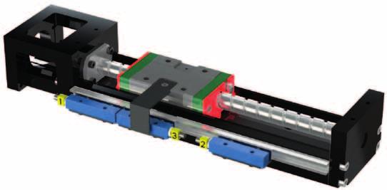 www.hiwin.cz Příslušenství 10. Koncové spínače pro lineární osy KK Lineární osy KK je možné dodat s namontovanými koncovými spínači a to v několika kombinacích.