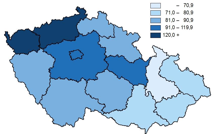 160 000 Počet klientů domácí zdravotní péče 140 000 120 000 100 000 80 000 60 000 40 000 20 000 0 1995 2000 2001 2002 2003 2004 2005