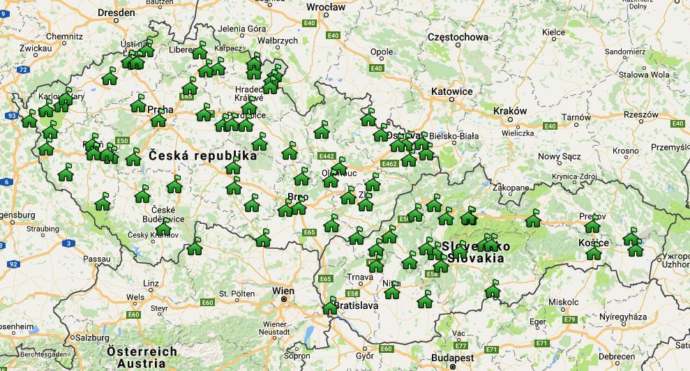 Obr. 15: FFP podzim 1966 Počet míst, kde byl pořádán podzimní a posléze zimní FFP rok od roku rostl, až dosáhl maxima 141 v roce 1989.