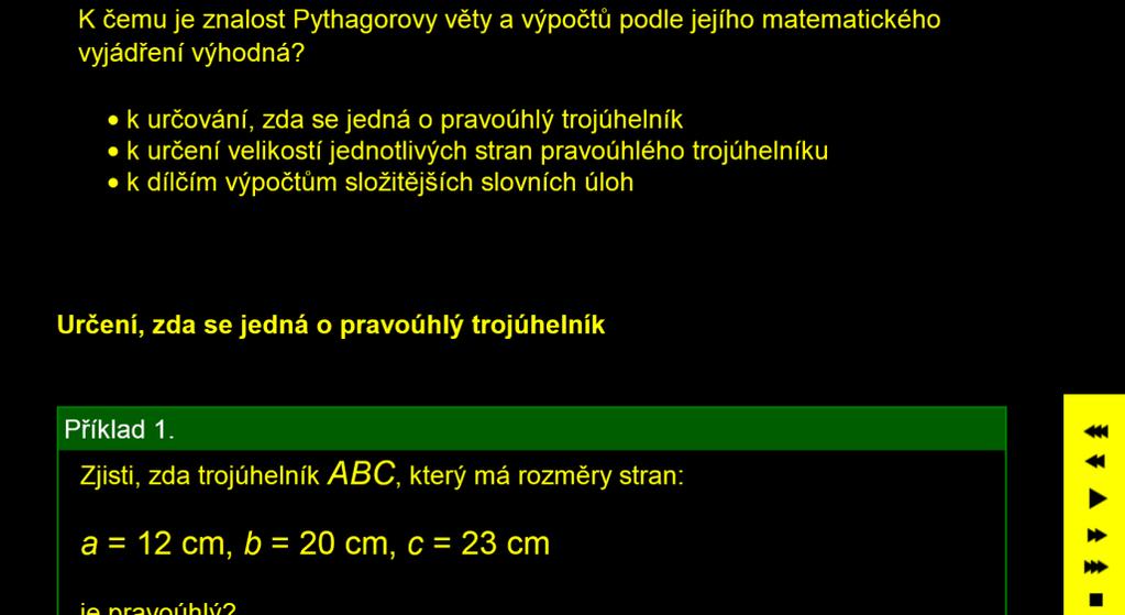 Obrázek 8 Ukázka kontrastního zobrazení Odhlášení od čtených pomůcek Před ukončením používání učebních pomůcek je