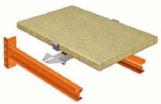 Nosník TBER Dřevotřískové desky vyžadují minimálně dva dřevěné příčníky, které je třeba instalovat na drážkované