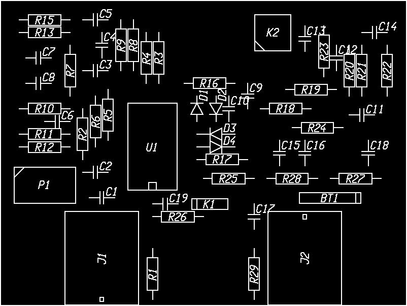 7 R29 220 Ω R7, R15, R16 470 Ω R19 1 kω R26 2,2 kω R5, R4, R27, R28 4,7 kω R11 8,2 kω R13, R8, R9, R25 10 kω R6, R10 22 kω R1, R22, R23 33 kω R12, R24 39 kω R20, R21 47 kω R17 220 kω R2, R3 390 kω