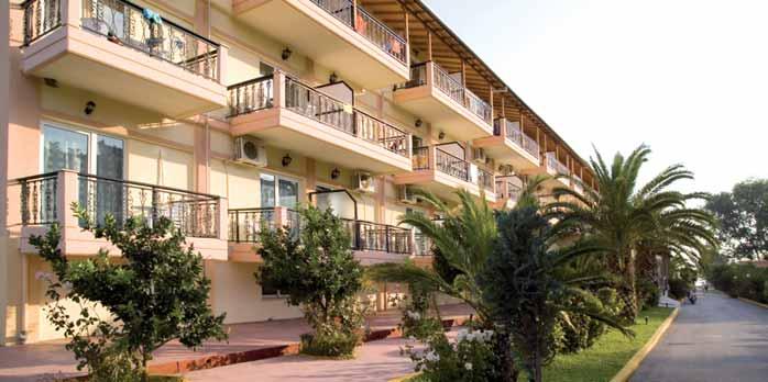 PIERIE PLATAMONAS Sun Beach Hotel Polopenze Přímo u pláže Klidné prostředí Dítě výhodná cena Oblíbené Hotel leží na okraji letoviska Platamonas, v klidném prostředí.
