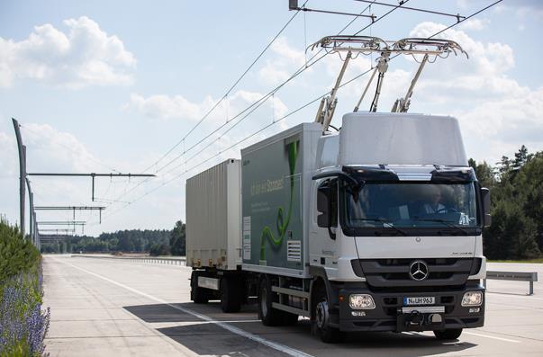 Obrázek 3: Elektrické dálnice v Německu Siemens 2.
