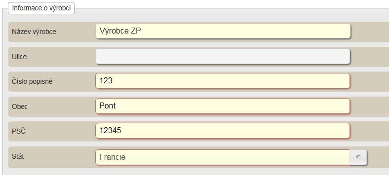 NOTIFIKACE DLE 31 a 33 / Náhled žádosti v RZPRO - notifikace 46 na