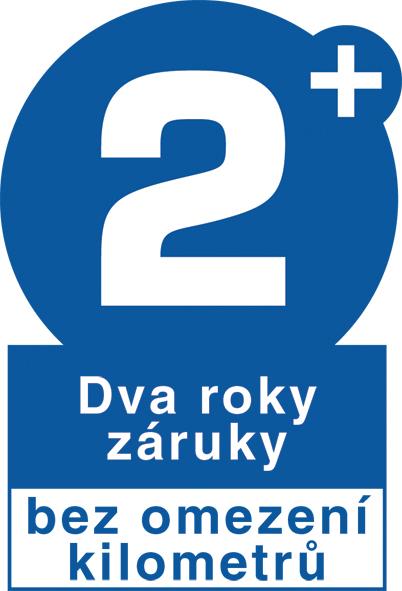 Na všechny vozy Fiat 2 roky záruka bez omezení kilometrů.