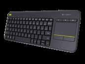 KPCIT 490,- 199,- 1300 Mb/s DTOVÁ PROPUSTNOST 3 ROKY ZÁRUK Klávesnice Logitech Wireless Touch Keyboard K400
