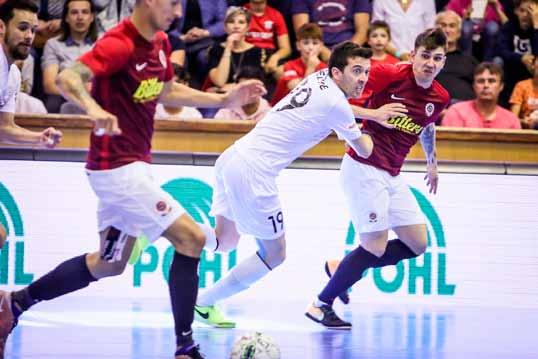 OBSAZENÍ LIGOVÝCH SOUTĚŽÍ PRO SEZÓNU 2018/2019 VARTA futsal liga (stav ke dni 05.05.2018) FK ERA-PACK Chrudim AC Sparta Praha SK Slavia Praha 1.