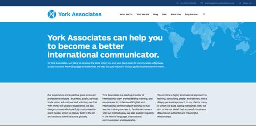 York Associates https://york-associates.co.uk York Associates nabízí řadu školení mezinárodních komunikačních dovedností, rozvoje leadershipu a výuku angličtiny.