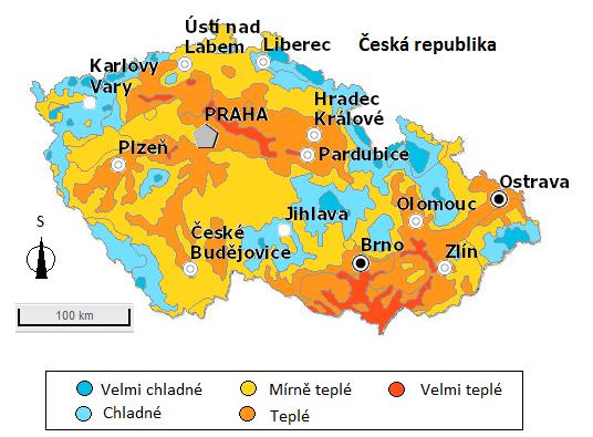 Obrázek č. 6 Klimatické oblasti ČR (http://geoportal.gov.cz) 2.4 Pedologie Půdy všeobecně, jsou úzce spjaty s hydrologickými, geologickými, geomorfologickými i klimatickými podmínkami v krajině.