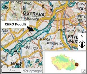 2. Charakteristika CHKO Poodří Chráněná krajinná oblast Poodří (dále jen CHKO) se nachází v Moravskoslezském kraji. Důležitým charakteristickým prvkem je řeka Odra.