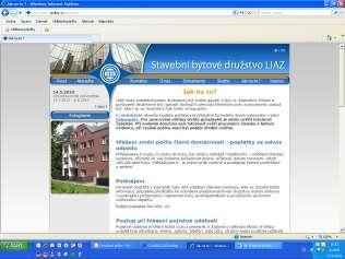 WWW.SBDLIAZ.CZ První verze webových stránek byla spuštěna v roce 2003, a to ve velice jednoduché podobě.