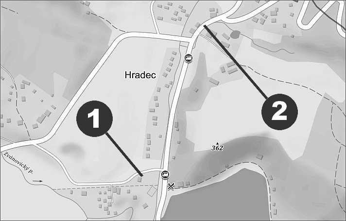 10.2.2.4 Pocitová mapa 2 - Hradec Díl B.