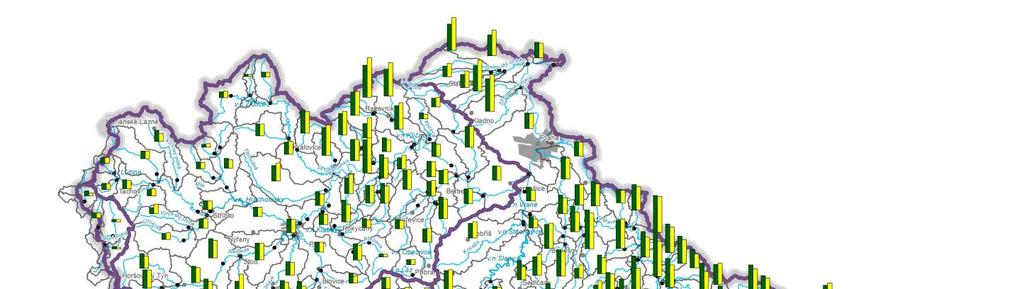 Dusičnany: medián 2010