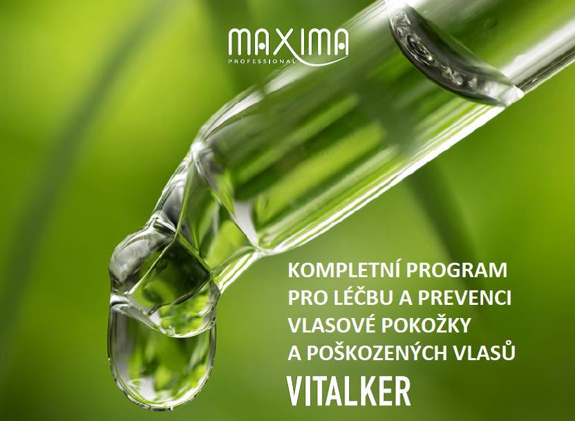 VITALKER Peeling hloubkově čistí PEELING DERMOPURIFYING čistící vlasovou pokožku na bázi Alfahydrokyselin, hloubkově čistí vlasovou pokožku od kožního mazu, odumřelých buněk, zbytků minerálů a toxinů.