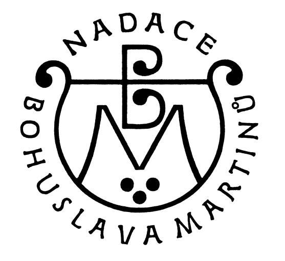 Výroční zpráva Nadace Bohuslava Martinů za rok 2017 Obsah 1 Úvodní slovo předsedy správní rady nadace... 2 2 Poslání nadace... 2 3 Aktivity nadace v roce 2017... 3 4 Identifikační údaje.