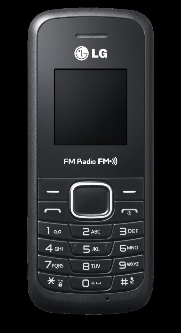 LG B200 OS Displej FM radio