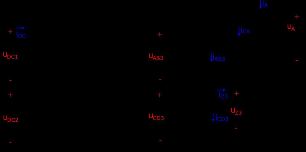 Obr. 5: Struktura trojfázového proudového modulárního měniče [6] 2 Způsoby pulzní šířkové modulace víceúrovňových měničů Pro řízení proudových modulárních měničů lze nasadit obdobné techniky pulzně