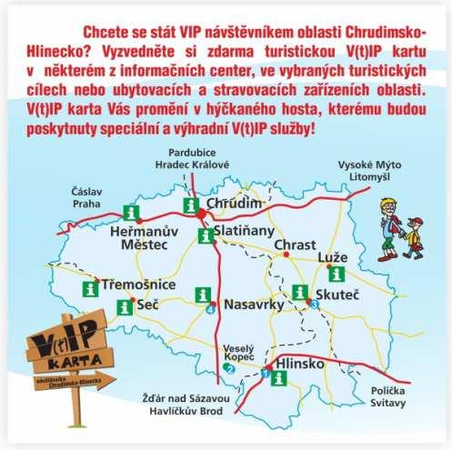 Kartu distribuují turistická informační centra a poskytovatelé slev a bonusů. MAS Chrudimsko, z.s. působí jako koordinátor a provozovatel karty na svém území a na území MAS Skutečsko, Košumbersko a Chrastecko.